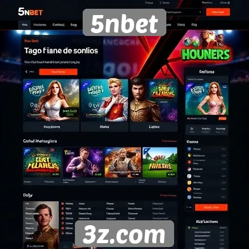 Análise da interface de usuário do site 5nbet